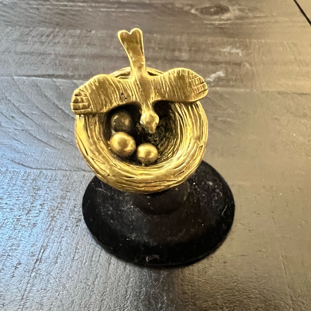 Bird Nest Statement Ring